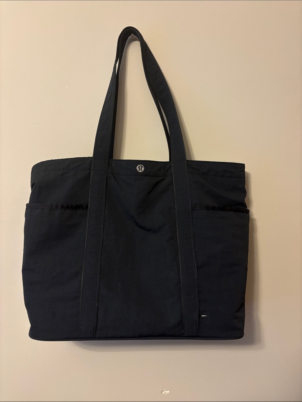 lululemon athletica Black Utility Tote Bag